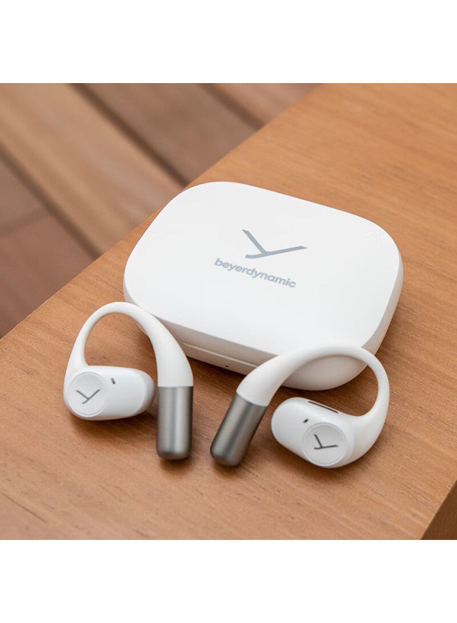 Beyer Dynamic Beyerdynamic Amiron 200 Bluetooth Open-back Ear-hook Ows Headphones Cream White - Sports Running Long Battery Life Comfortable Wear Gift Recommended - Image 3