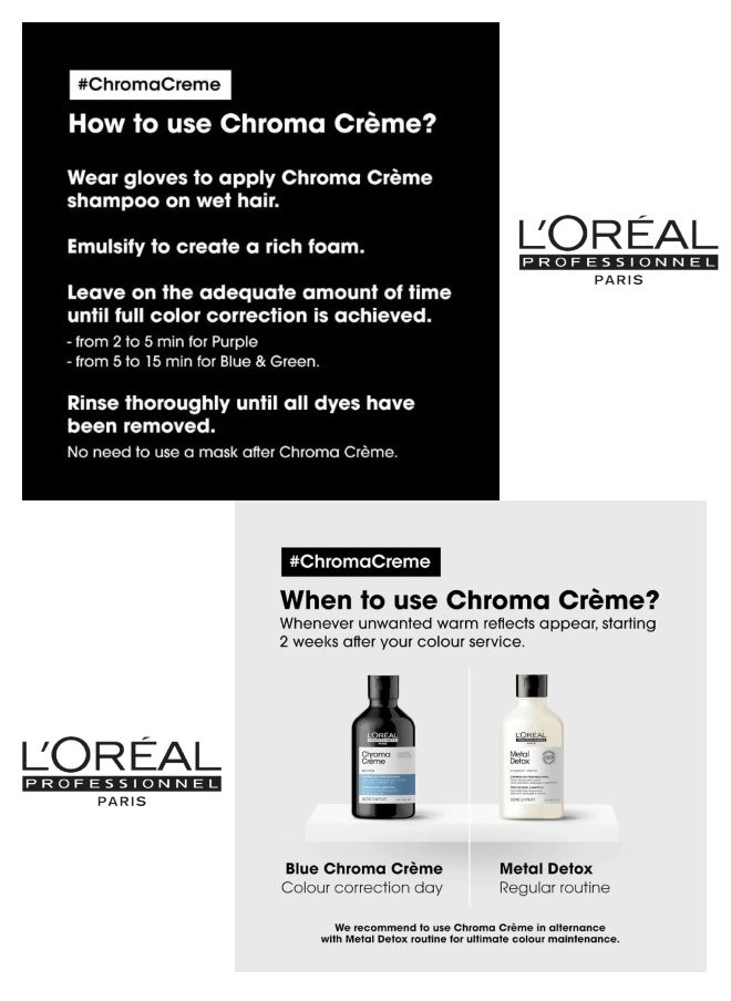 L'OREAL PARIS_PF L'Oréal Professionnel Paris Series Expert Chroma Blue Shampoo 300ml  - Image 3