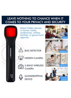 Generic Hardware Anti Spy Detector, Hidden Camera Detector, Anti Bug Scanner and Protector, RF Signal and GPS Detector, GPS room Tracker and Bug Finder for Hotel, Office, Travel, and Home, Wireless  - Image 2