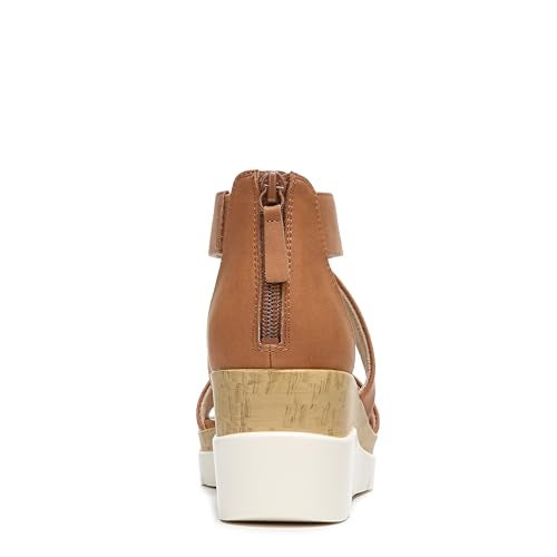Naturalizer SOUL Women's Goodtimes Wedge Sandal Toffee 8.5 M - Image 3