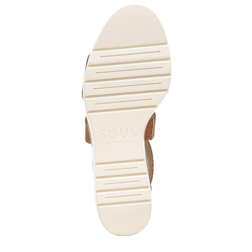 Naturalizer SOUL Women's Goodtimes Wedge Sandal Toffee 8.5 M - Image 4