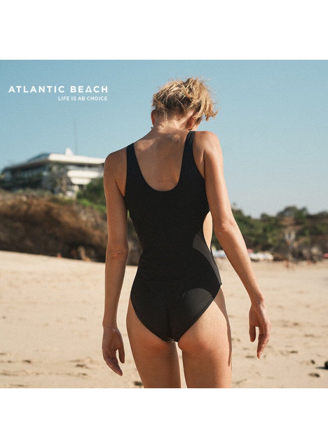 Atlanticbeach New Popular Hollow-out Beach Vacation Swimsuit For Women, Summer Slimming Fashionable High-end Stylish Swimwear - Image 3