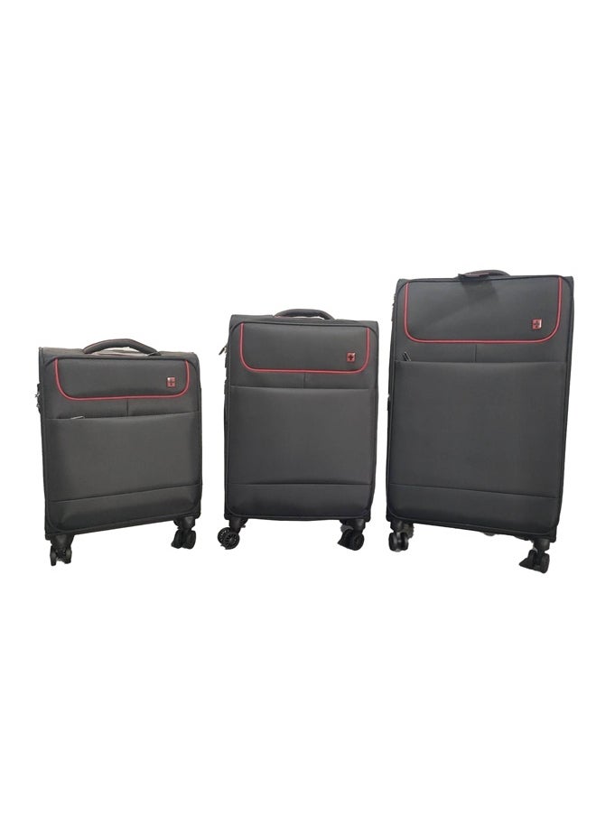 NKX - Set of 3 Premium Expandable Suitcase with Wheel 20/24/28 Inch - Image 1
