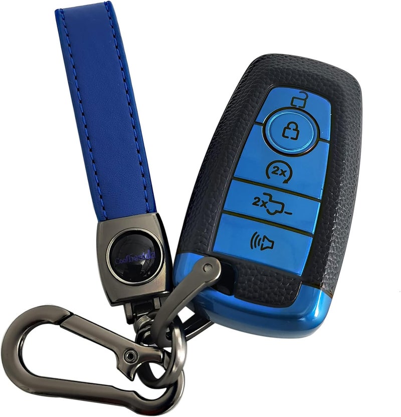 Coolbestda TPU Key Fob Cover for Ford Vehicles (2018-2025) - Image 1