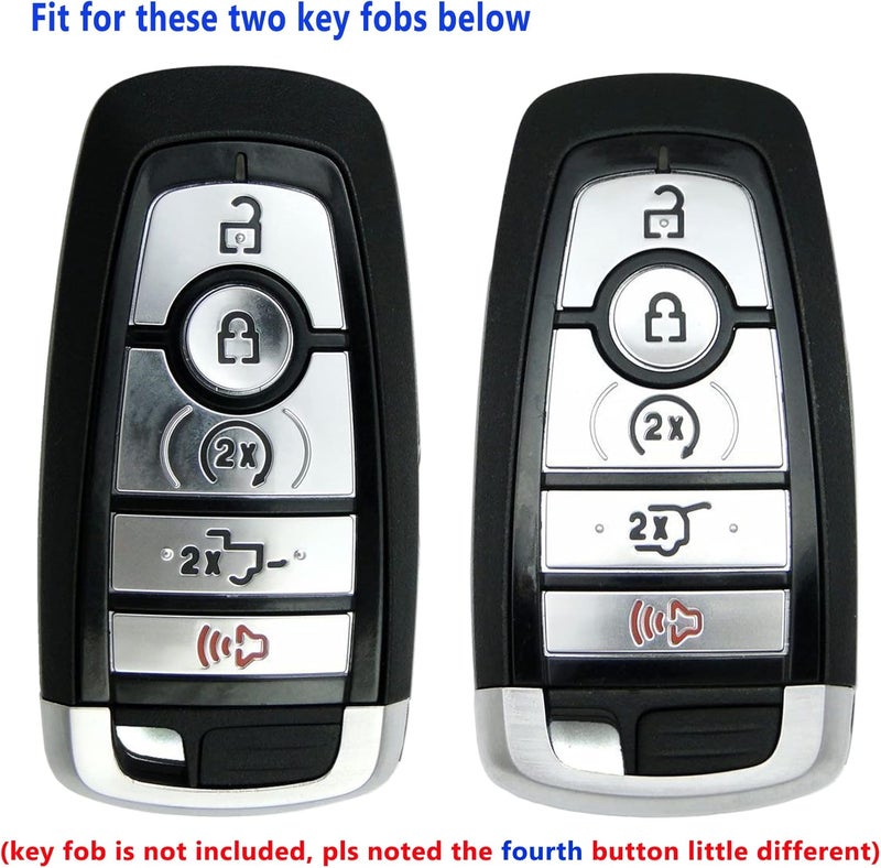 Coolbestda TPU Key Fob Cover for Ford Vehicles (2018-2025) - Image 2