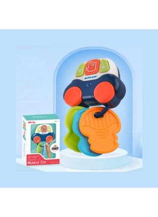 Cartoon Car Baby Teeth Drain Sensory Activity Toy Set With Musical Chew Car Key For Young-Color:Blue - pzsku/Z3284038A50DAFDC0D96BZ/45/1745622032/7c3e66de-3a22-4ff2-ac1e-73cd9b8fba52