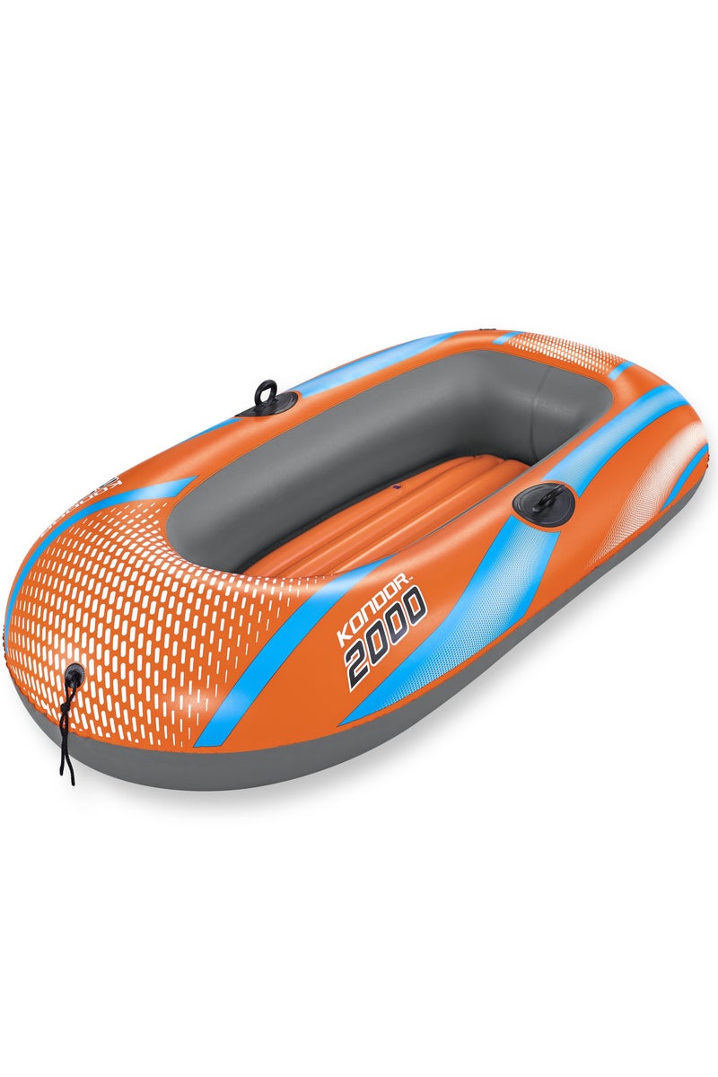 Bestway Boat Kondor 2000 185x97cm | Inflatable Raft | Inflatable Boat | Perfect for Kids and Adults - Image 1