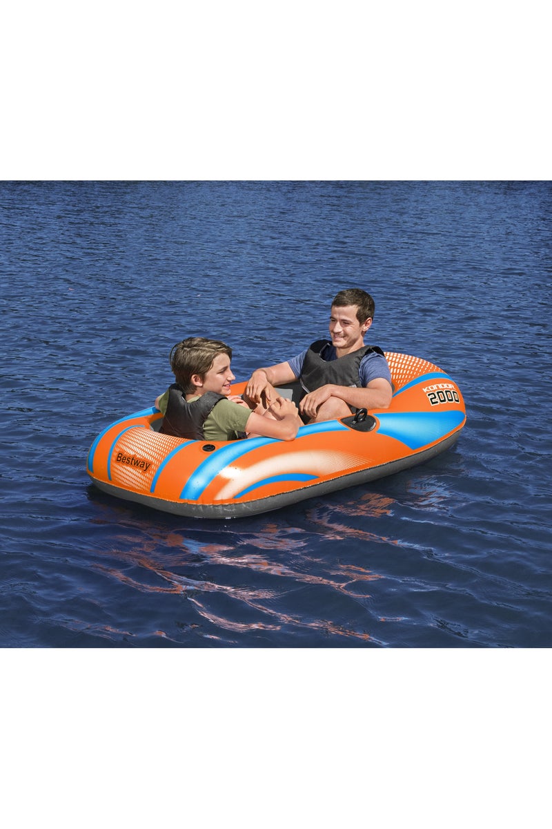Bestway Boat Kondor 2000 185x97cm | Inflatable Raft | Inflatable Boat | Perfect for Kids and Adults - Image 2