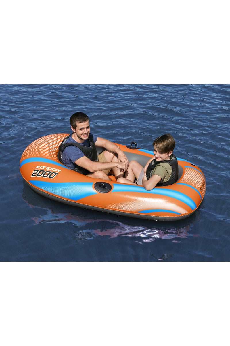 Bestway Boat Kondor 2000 185x97cm | Inflatable Raft | Inflatable Boat | Perfect for Kids and Adults - Image 5