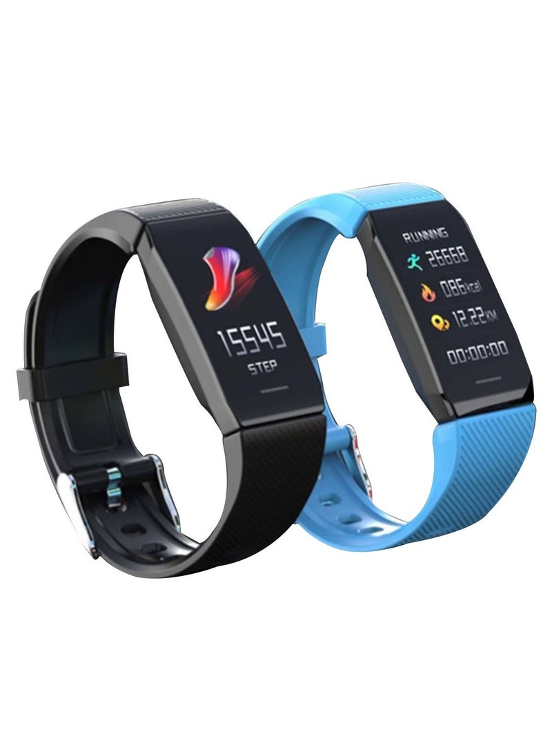 Smart Band IK-WSBQ1 Blue - Fitness Tracker with Heart Rate Monitoring, Calorie Counter, Sleep Analysis, and Waterproof Design