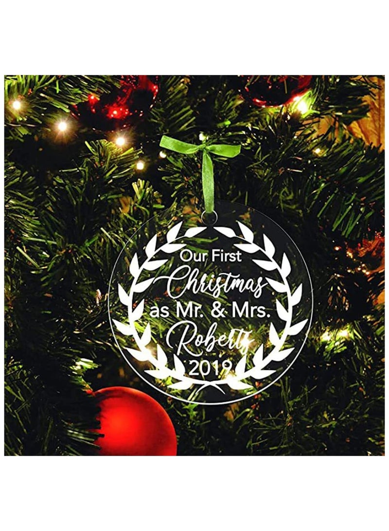 سلاسة مجموعة من 50 طبق أكريليك دائري مقاس 5 سم مع قرص أكريليك شفاف دائري شفاف مع قرص أكريليك دائري مع فتحة لعرض إطار الصورة والرسم والحرف اليدوية، مقاس 5 سم، - Image 3