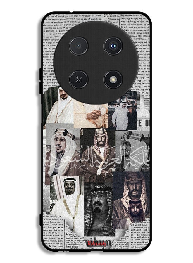 Tolwak Huawei nova 12i Protective Case Cover Saudi Kings In News Paper - Image 1