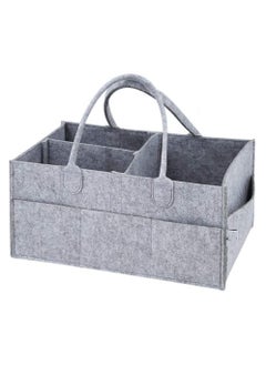 BLOOMING TIME Baby Diaper Caddy Organizer Portable Large Diaper Caddy Tote Car Travel Bag  - Image 1