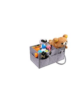 BLOOMING TIME Baby Diaper Caddy Organizer Portable Large Diaper Caddy Tote Car Travel Bag  - Image 5