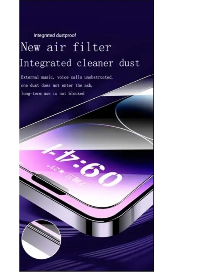OASIS-TH iPhone 15 Pro Screen Protector 6.1" HD Clear Scratch Resistant Anti-Fingerprint  Bubble Free  9H Tempered Glass Film  - Image 4