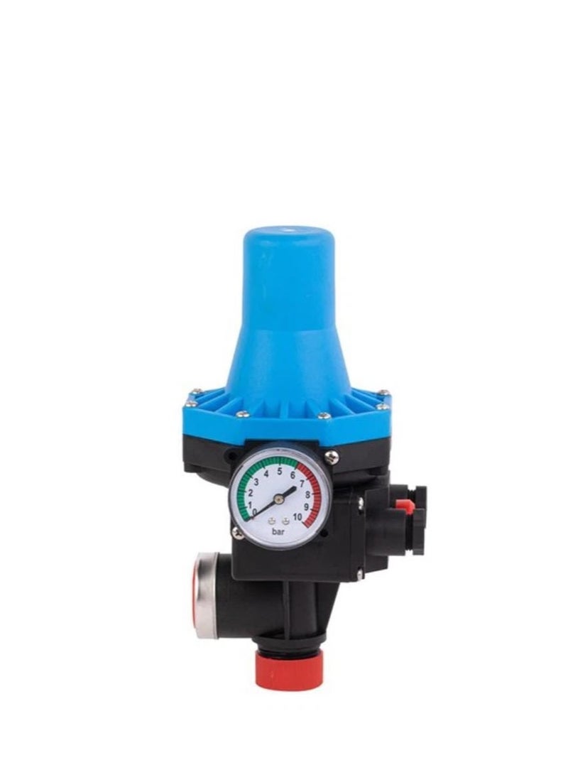 Automatic Water Pump Pressure Switch with Adjustable Pressure AC 220V-50/60HZ, Automatic Pump Controller, Premium-Quality Construction, - Image 1