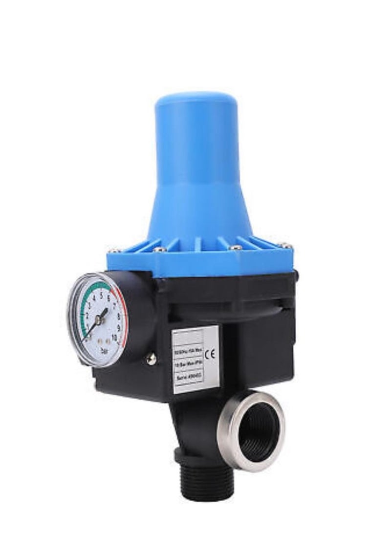 Automatic Water Pump Pressure Switch with Adjustable Pressure AC 220V-50/60HZ, Automatic Pump Controller, Premium-Quality Construction, - Image 2