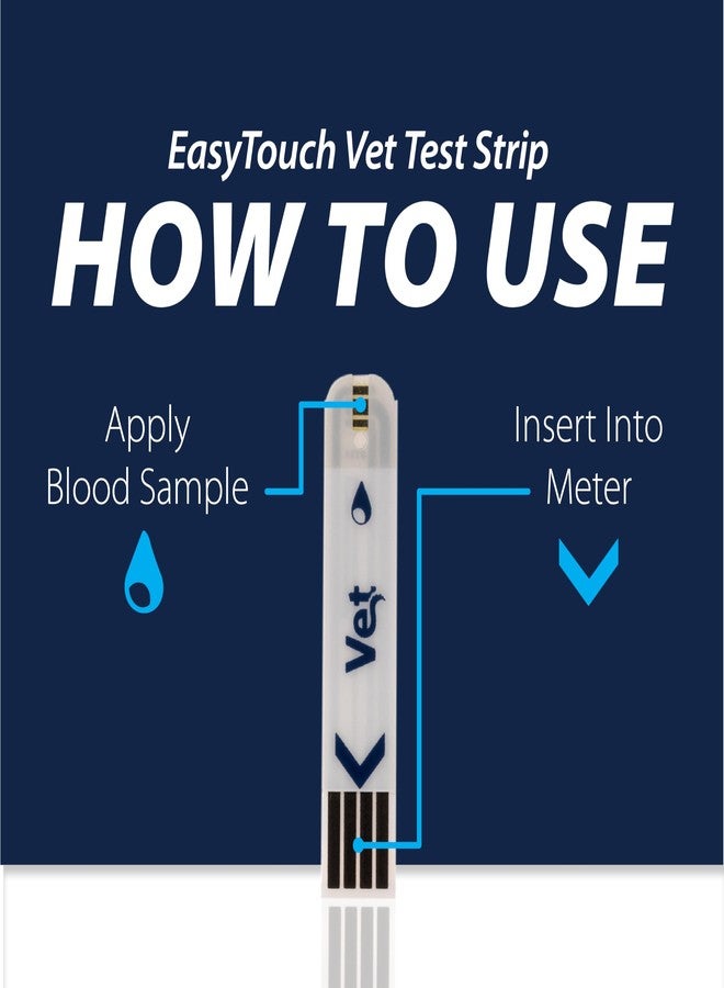 Easy Touch Pet Glucose Test Strips for Dogs & Cats (50 Count) - Image 3