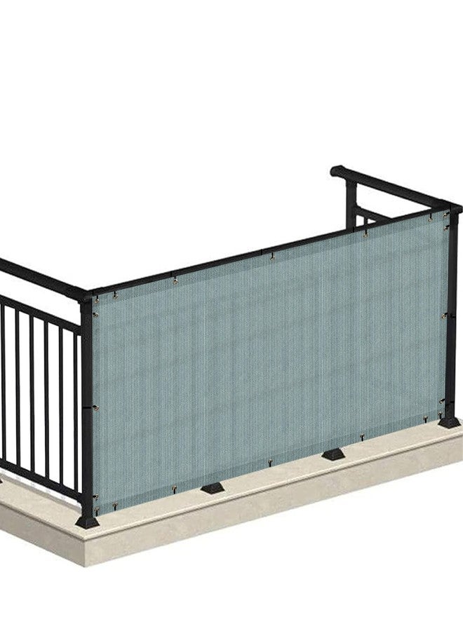 HIPPO Baby Safety Net for Balcony & Staircase Railing Guard for Kids Stairway Safety Net Protector Safety Banister for Baby Toddler (1MTX6MT, Country-Blue) - Image 1