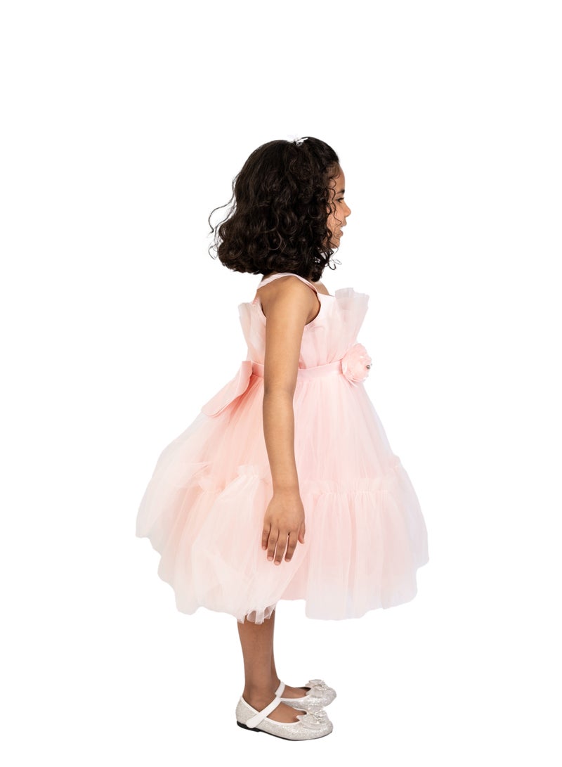 D'Daniela Tulle Flower Girl Dress - Image 2