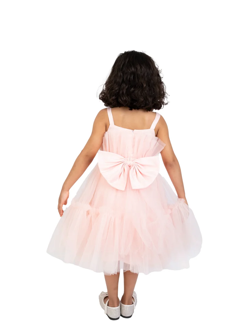 D'Daniela Tulle Flower Girl Dress
