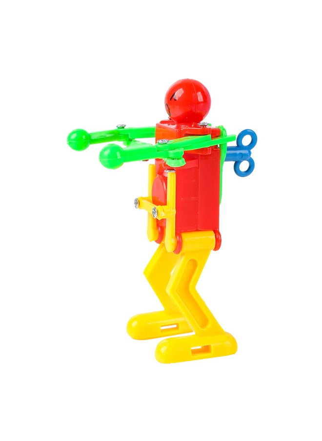 null - Clockwork Robot Chain Dancing Robot Dancing Robot Cute Fun Stall Toys Wholesale-Color:Coil Dancing Robot - Image 1
