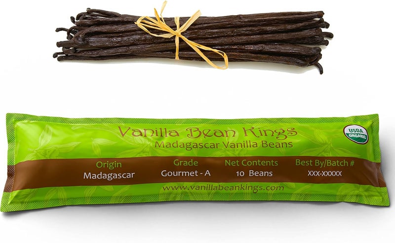 Vanilla Bean Kings Organic Madagascar Vanilla Beans - Image 1