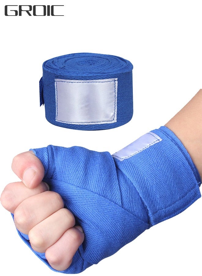 GROIC - Sports Boxing Hand Wraps 3 Meters Inner Boxing Gloves Martial Arts Wraps for MMA Kickboxing Muay Thai - Pair - Image 1