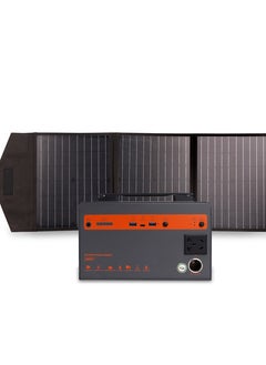 adhomax portable power station with solar panel  300w with battery capacity 276 WH  - Image 4