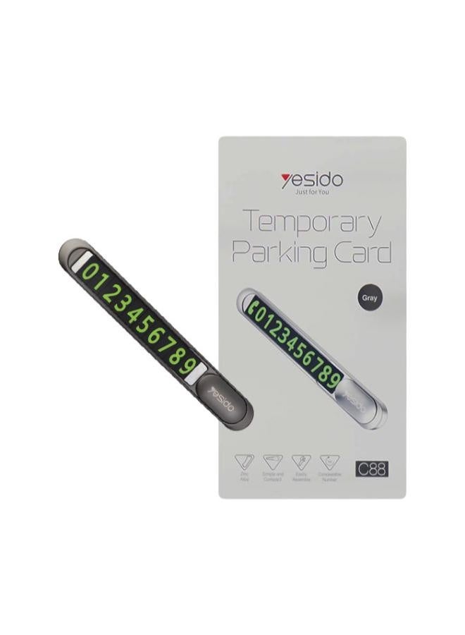 يسيدو حامل  لوحة أرقام وقوف السيارات المؤقتة YESIDO C88 المضيئة المخفية ملحقات داخلية للسيارات - Image 3