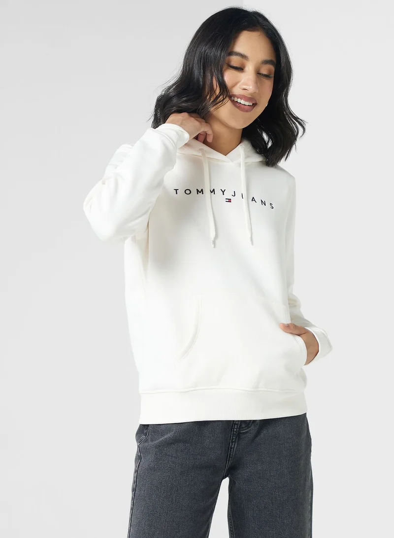 TOMMY JEANS Crew Neck Logo Hoodie
