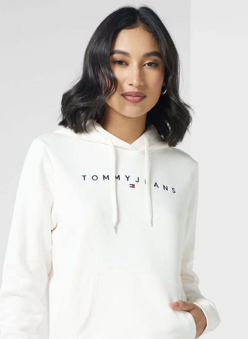 TOMMY JEANS Crew Neck Logo Hoodie