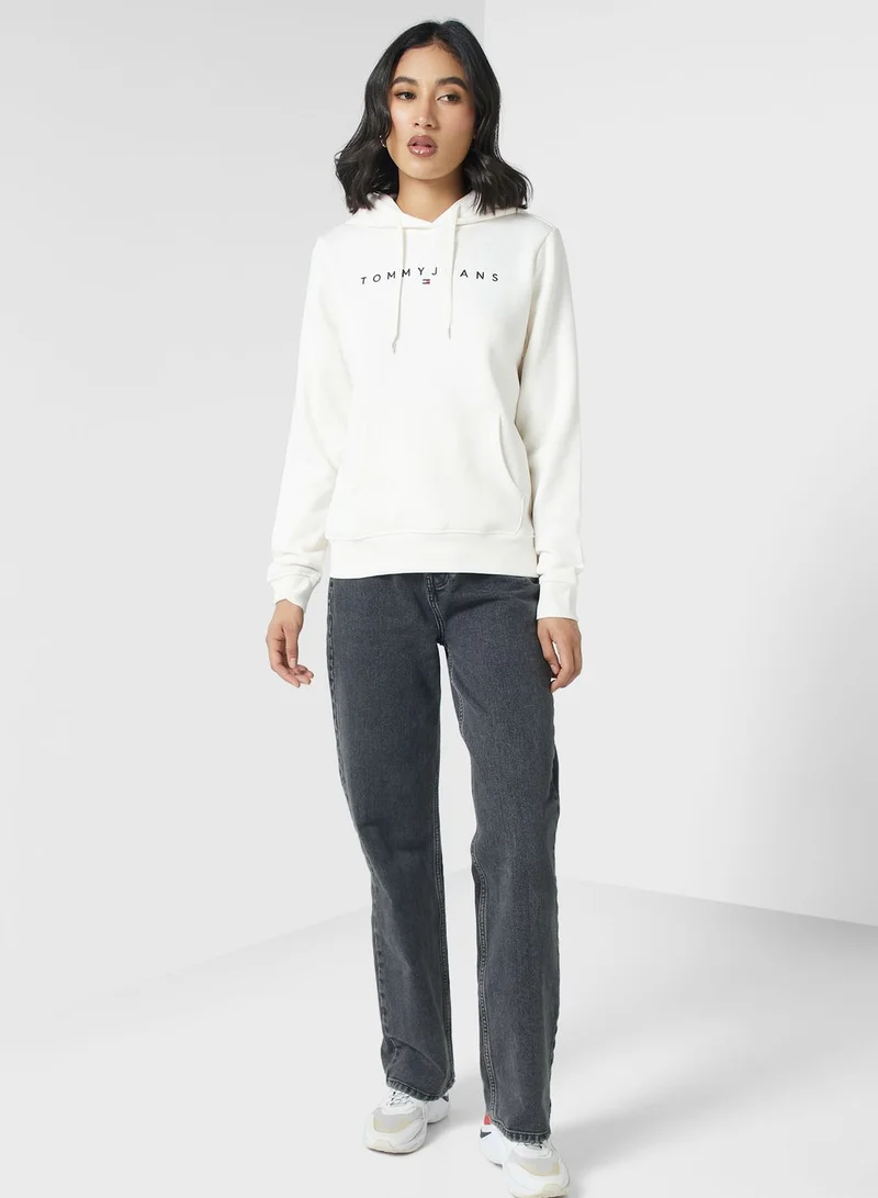 TOMMY JEANS Crew Neck Logo Hoodie