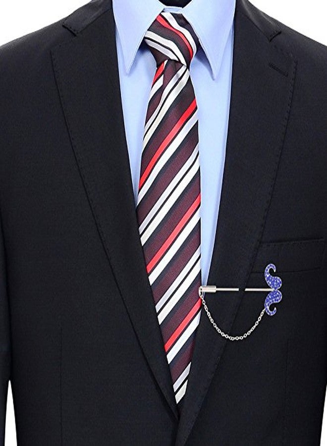 TRIPIN Blue Lapel PIN and Broach for Traditional - Image 4