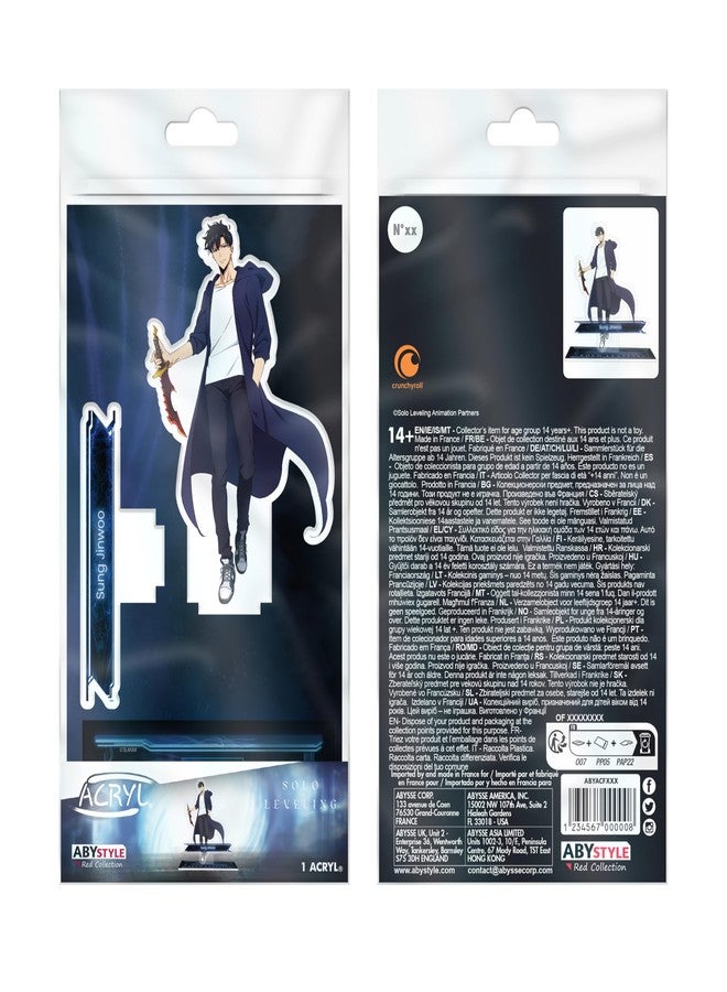 ABYSTYLE Solo Leveling Acrylic Stand Jinwoo Acryl® Acrylic Stand Model Figure Anime Manga Desktop Accessories Merch Gift - Image 3