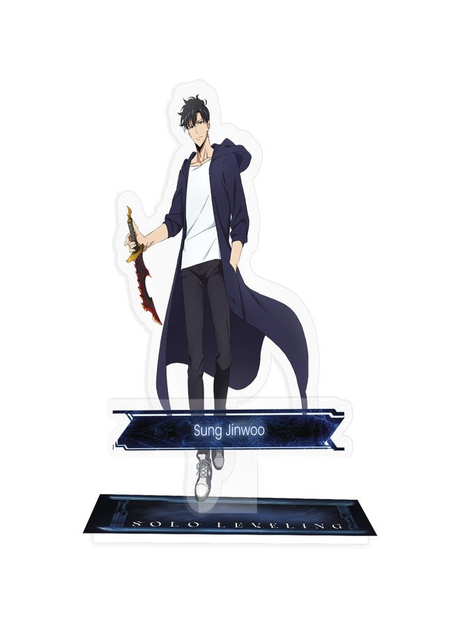 ABYSTYLE Solo Leveling Acrylic Stand Jinwoo Acryl® Acrylic Stand Model Figure Anime Manga Desktop Accessories Merch Gift - Image 1
