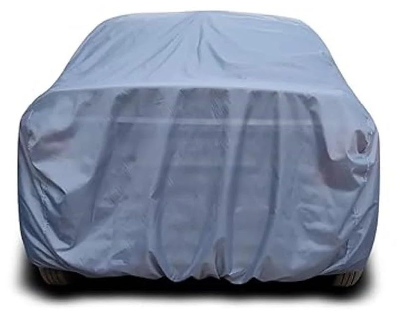 AEGIS All Weather Protection Grey Car Cover for BMW 3 Series Gran Limousine | Anti Dust, Water Resistant, Durable, Heat Resistant, UV Proof - Triple Stitched Elastic Grip with Mirror Pocket - Image 3