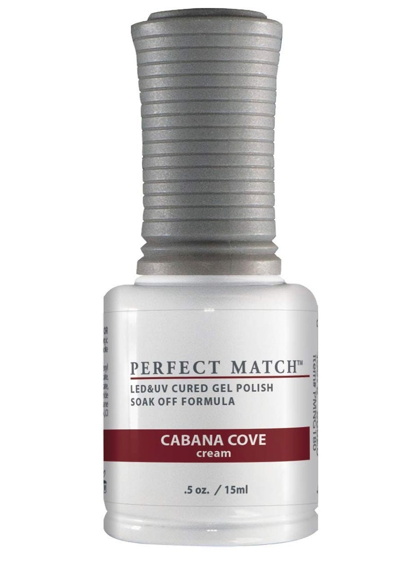 LeChat Perfect Match Gel Polish, Cabana Cove, 0.5 Ounce (PMS180)