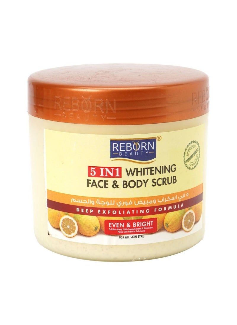Reborn Beauty - Whitening Lemon Natural Exfoliating Even & Bright Scrub 500 ml - Image 1