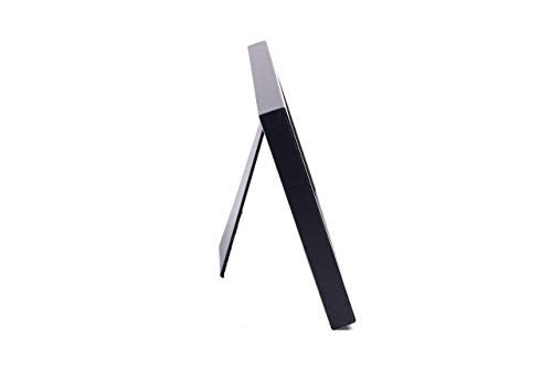 Creative Picture Frames CreativePF [$4x9bk-w] Black First Dollar Frame with White Matting, Easel Stand and Wall Hanger Included - Image 2