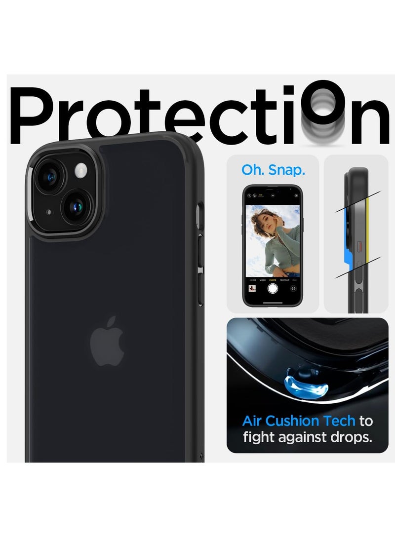 غطاء حماية فائق الوضوح لهاتف iPhone 15 Plus مرن مقاوم للخدش من جل TPU والمطاط الناعم والسيليكون المقاوم للصدمات لهاتف iPhone 15 Plus 6.7 - Image 5