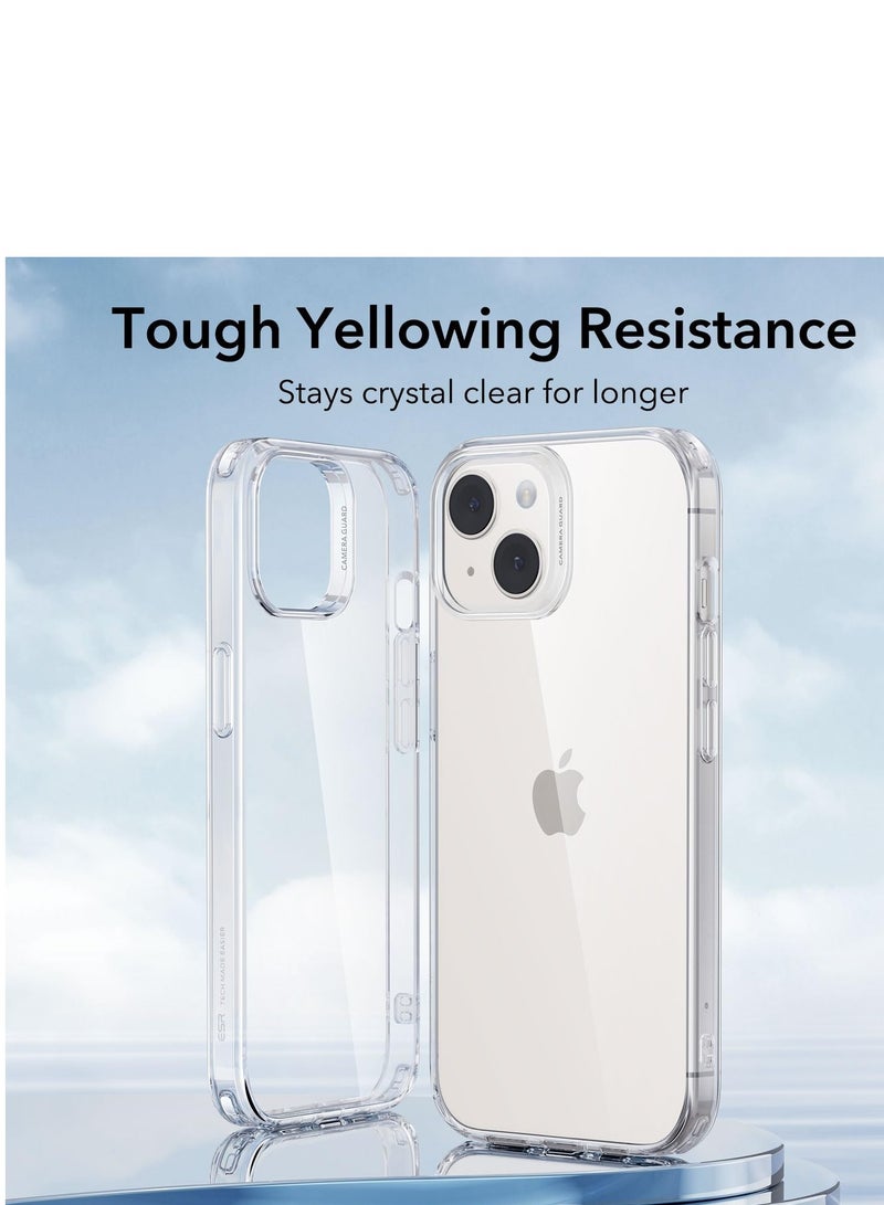 غطاء حماية فائق الوضوح لهاتف iPhone 15 Plus مرن مقاوم للخدش من جل TPU والمطاط الناعم والسيليكون المقاوم للصدمات لهاتف iPhone 15 Plus 6.7 - Image 3