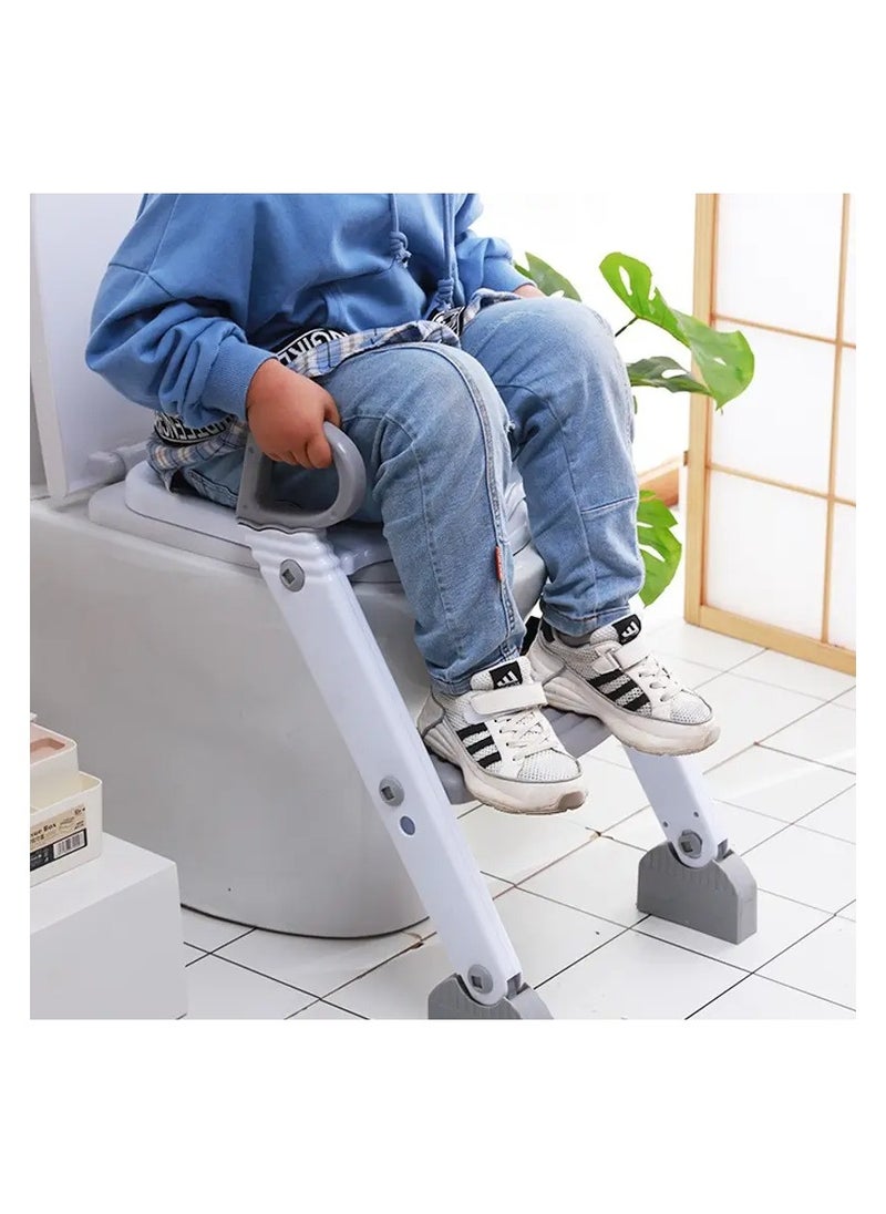 Generic - Toilet Seat Chair Trainer Training For Kids With Step Stool Ladder No reviews yet Ready to Ship - Image 1
