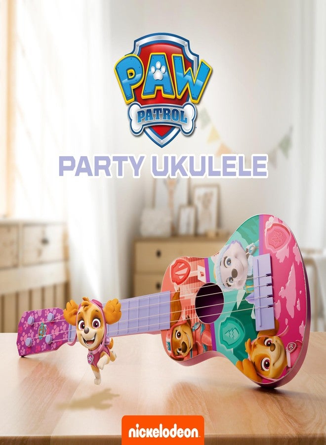 Lollipop Paw Patrol Party Ukulele - Musical Toy Gift for Toddlers4 String Mini Guitar Musical Instrument, Educational Learning Toy, Can Play with Strap or Picks - Great for Beginner - Image 2