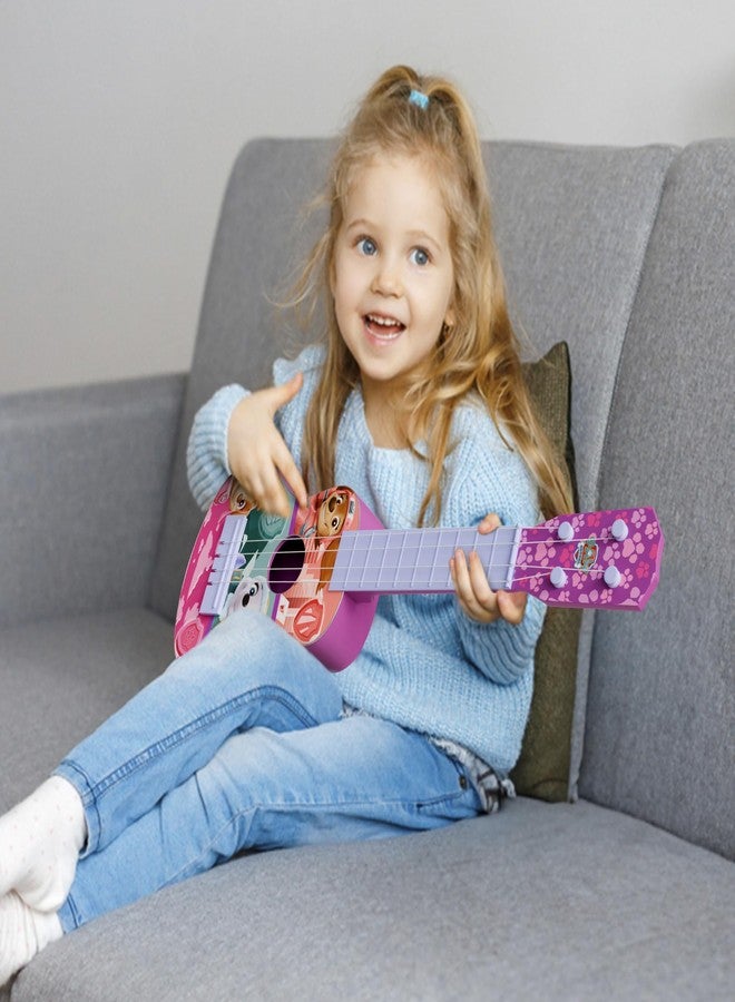 Lollipop Paw Patrol Party Ukulele - Musical Toy Gift for Toddlers4 String Mini Guitar Musical Instrument, Educational Learning Toy, Can Play with Strap or Picks - Great for Beginner - Image 4