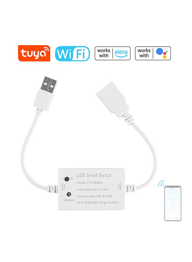 Tuya WIFI Intelligent Circuit Breaker Module Switch RF433 On-off Controller Remote Mobilephone APP Control Compatible with Alexa and Google Home for Voice Control  - Image 1