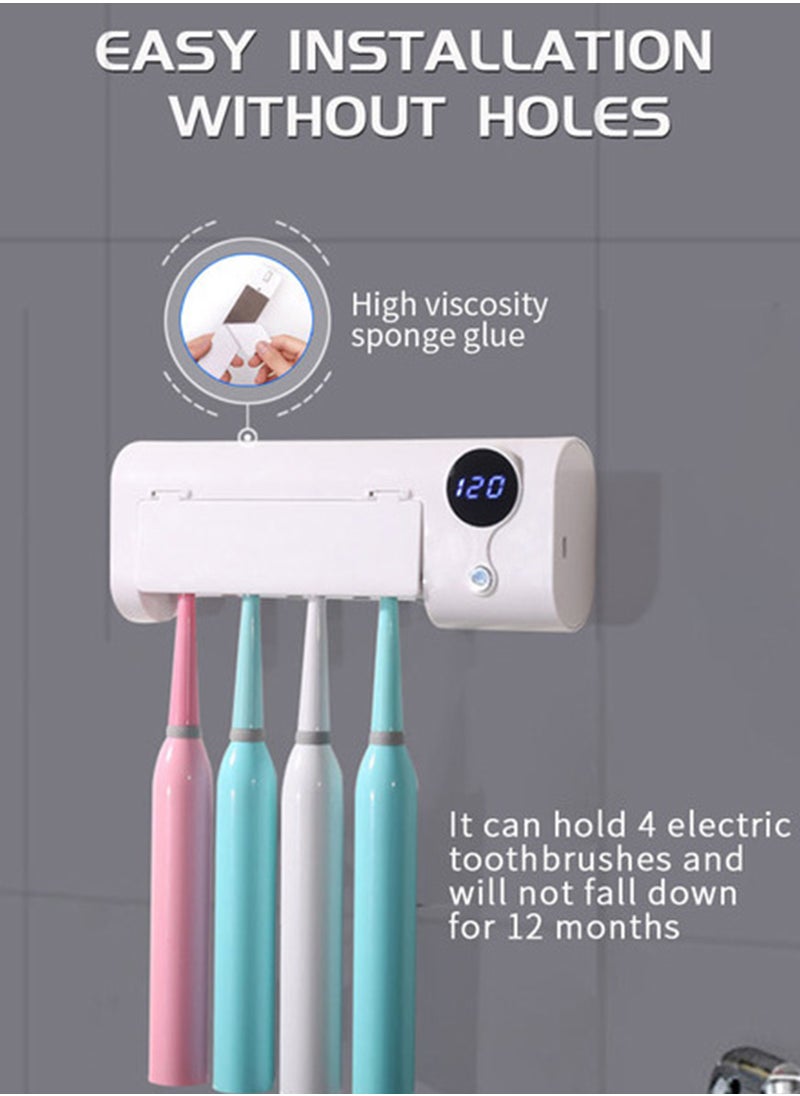 Sharpdo Home Toothbrush Sterilizer Toothbrush Cleaning UV Disinfection Box  - Image 4