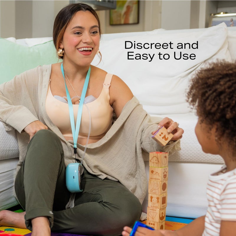 Zomee Hands-Free Collection Cups - 8oz Capacity - Includes 19mm, 21mm & 24mm Breast Shields - Soft Silicone, BPA & Phthalate Free - Portable, Discreet, Leak-Proof - Image 4