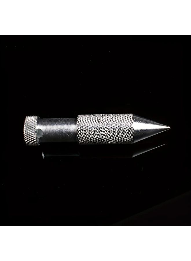 Heavy Duty Metal Pendant Plumb Bob With Point And Threaded Hole For Precision Wall Floor Leveling In Construction Woodworking Carpentry Plumbing - Image 1