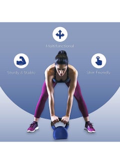 anythingbasic. Kettlebell of 12Kg (26.4LB) Includes 1 * 12Kg (26.4LB) | Material : Iron with Rubber Coat | Exercise, Fitness and Strength Training Weights at Home/Gym | Unisex  - Image 2